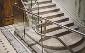 Glass railing installation Austin