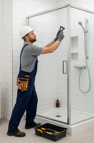 Corner Glass Shower Units 2