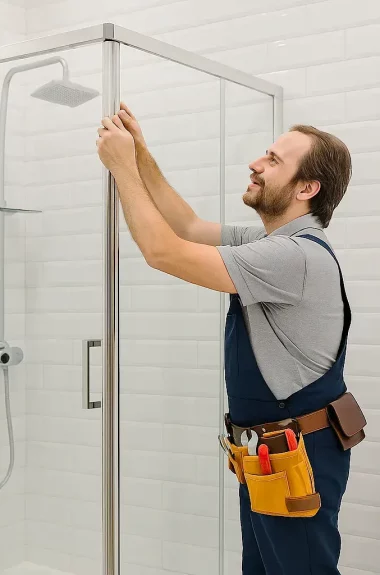 Corner Glass Shower Units 3